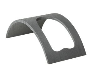 Champagne & Wine | Curved Wooden Bottle Holder - 2 